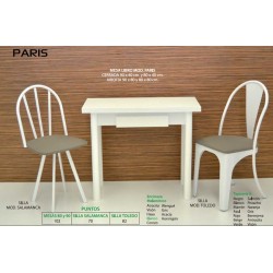 Mesa y sillas de cocina París VI
